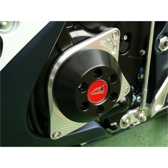 アグラス Rスライダー 4点セット 黒 GSXR750／600 11-15 (342-398-005BX)の画像
