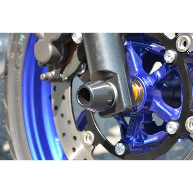 アグラス FアクスルP コーン アルミ ブルー YZF-R25／MT-25 (343-277-A0B)_1