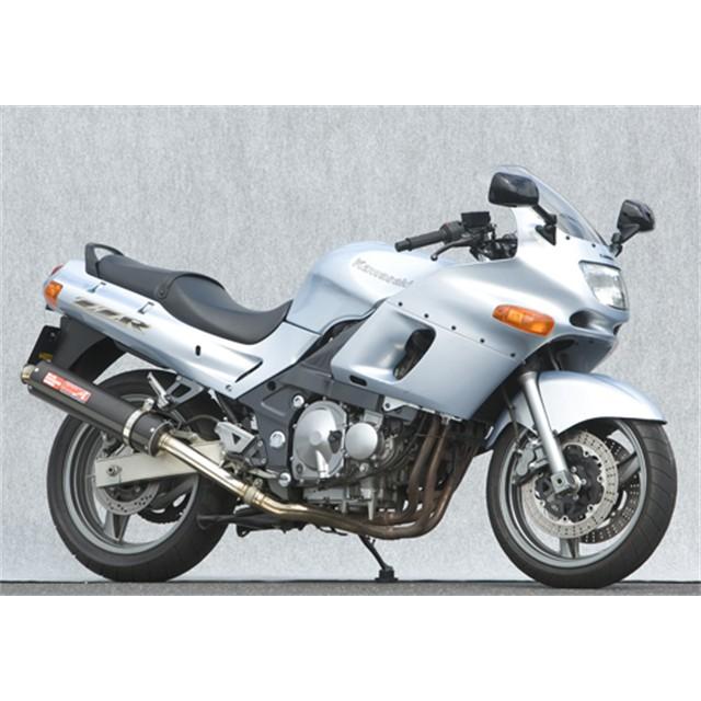 Yamamoto ヤマモトレーシング マフラー ZZR400 SUS SLIP-ON TWIN カーボン 40405-02NCBの画像
