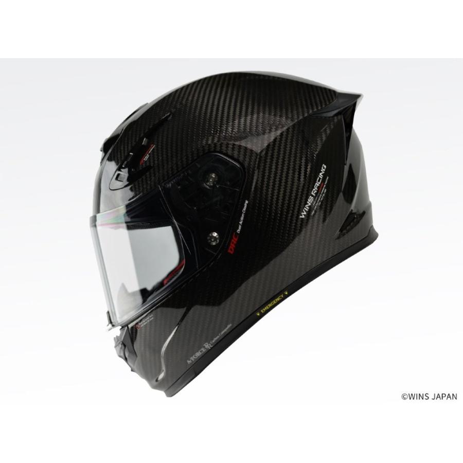 WINS ウインズ ジャパン A-FORCE RR フルフェイスヘルメット MFJ公認 12Kカーボン XSサイズの画像