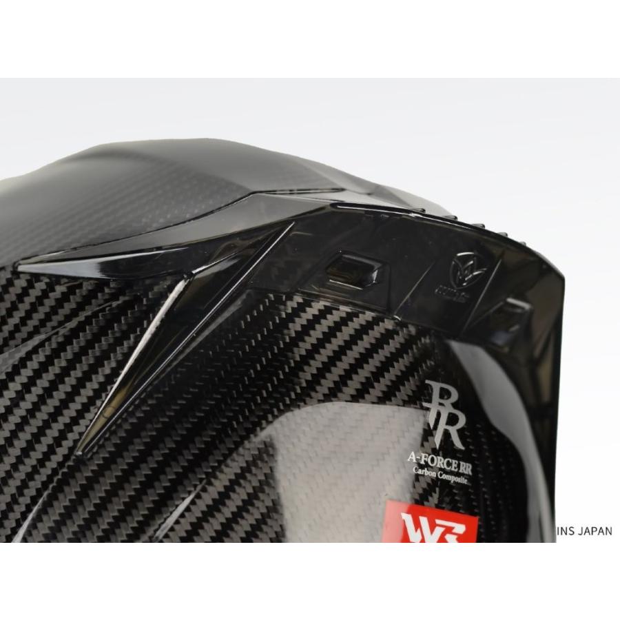 WINS ウインズ ジャパン A-FORCE RR フルフェイスヘルメット MFJ公認 12Kカーボン XSサイズの画像