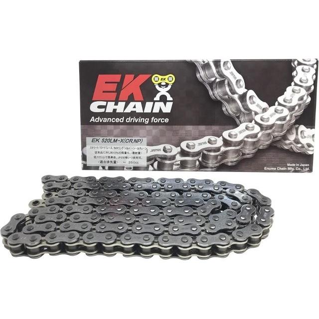EK チェーン 520LM-X(CR;NP) リンク数 : 98 ジョイント SKJ ジョイント