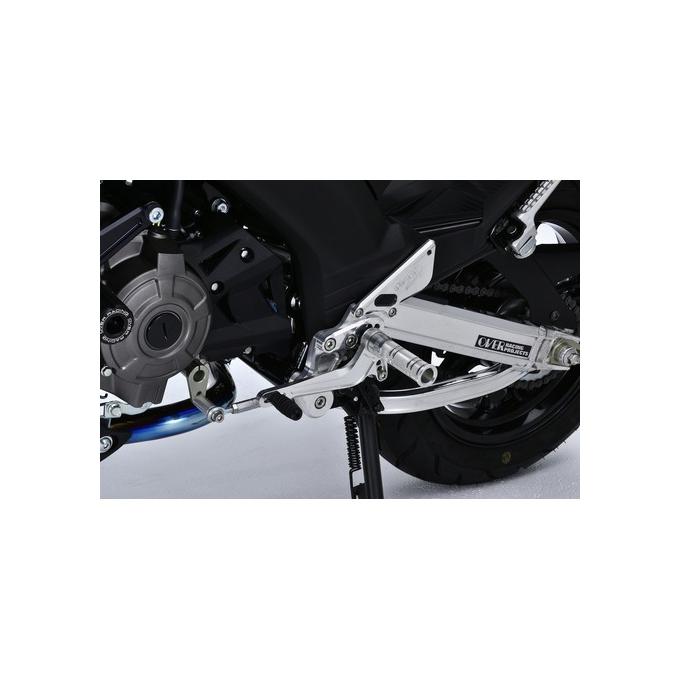 BACK-STEP 4ポジション ブラック Z125-PRO オーヴァー オーバー OVER レーシング 51-65-01B_1