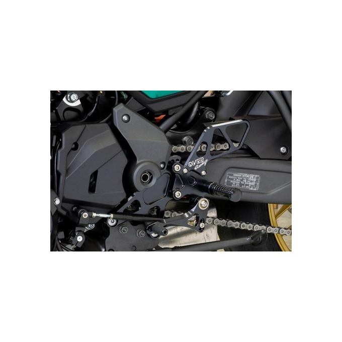 OVER RACING（オーバーレーシング） バックステップ 4ポジション BLK 