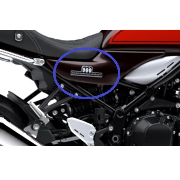 在庫有り 当日発送 Kawasaki Z900RS マーク サイドカバー RH(右側) 900 3D  エンブレム カワサキ純正 56054-3774｜moto-occ｜02