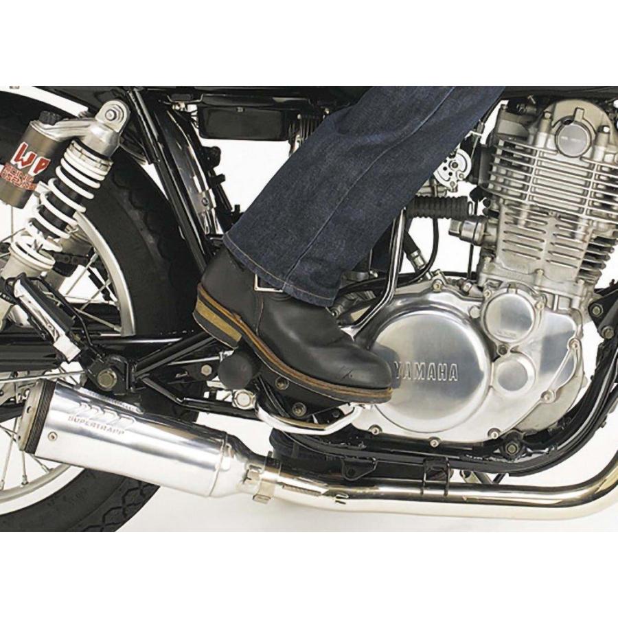 SR400 ポッシュオフィシャル バックステップ 純正ステップベース 
