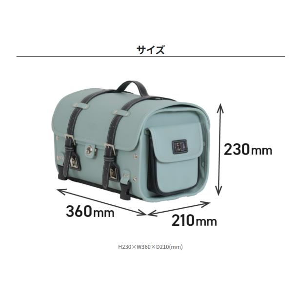 AMBOOT アンブート 大久保製作所 AMBOOTシートバッグ AB-STBG01BR