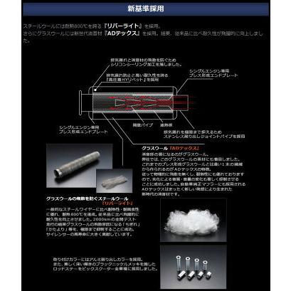 リトルカブfi用BEAMSマフラー リトルカブfi用BEAMSマフラー BEAMS ビームス バイク用 マフラー