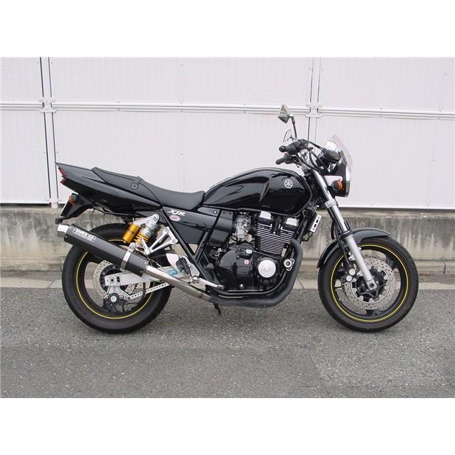 XJR400 ダブルアールズ　スリップオン　アルミマフラー WR'S（ダブルアールズ） WR'S マフラー ラウンド・カーボン