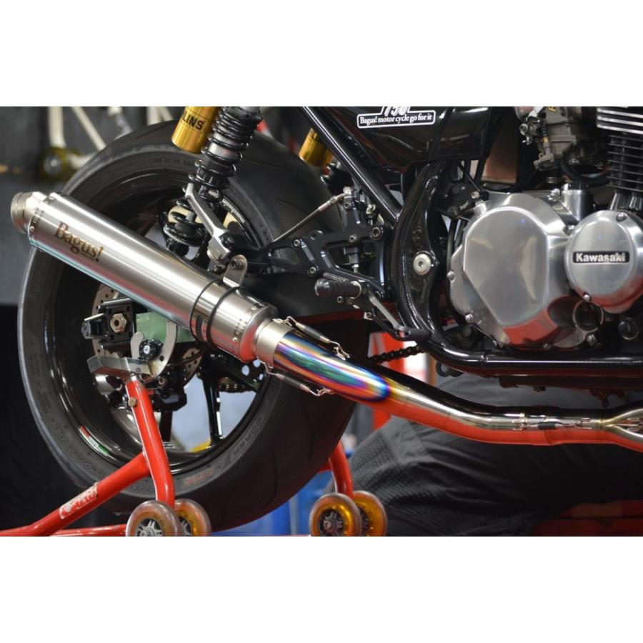 Bagus! Kawasaki ゼファー750 セミアップタイプ チタンフル