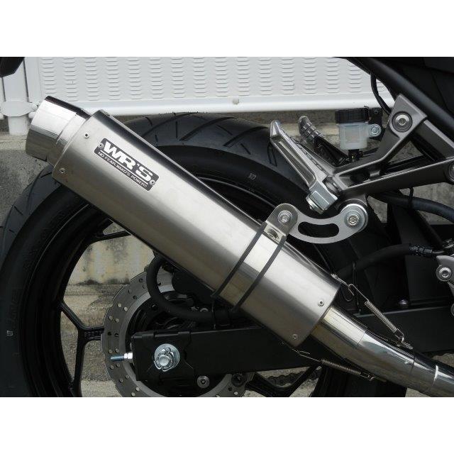 かは Z250ABS スリップオンマフラー ラウンド/ソリッドチタンサイレンサー