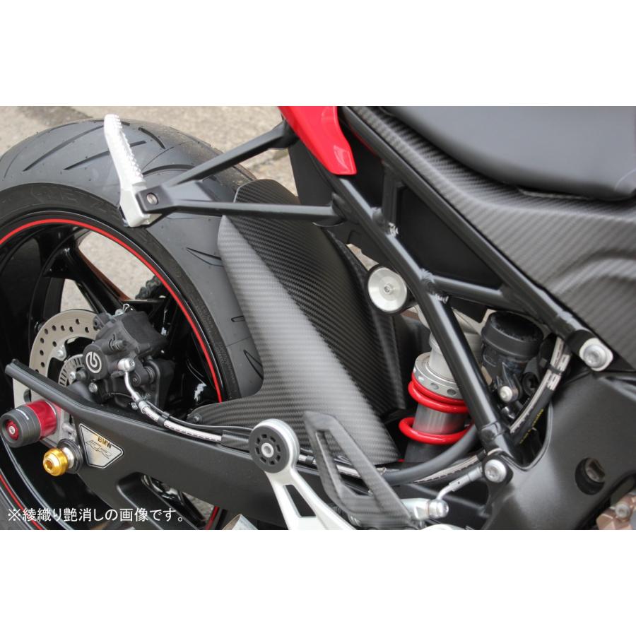 BMWS1000RR スピードラ リアフェンダー チェーンガード一体式 カーボン