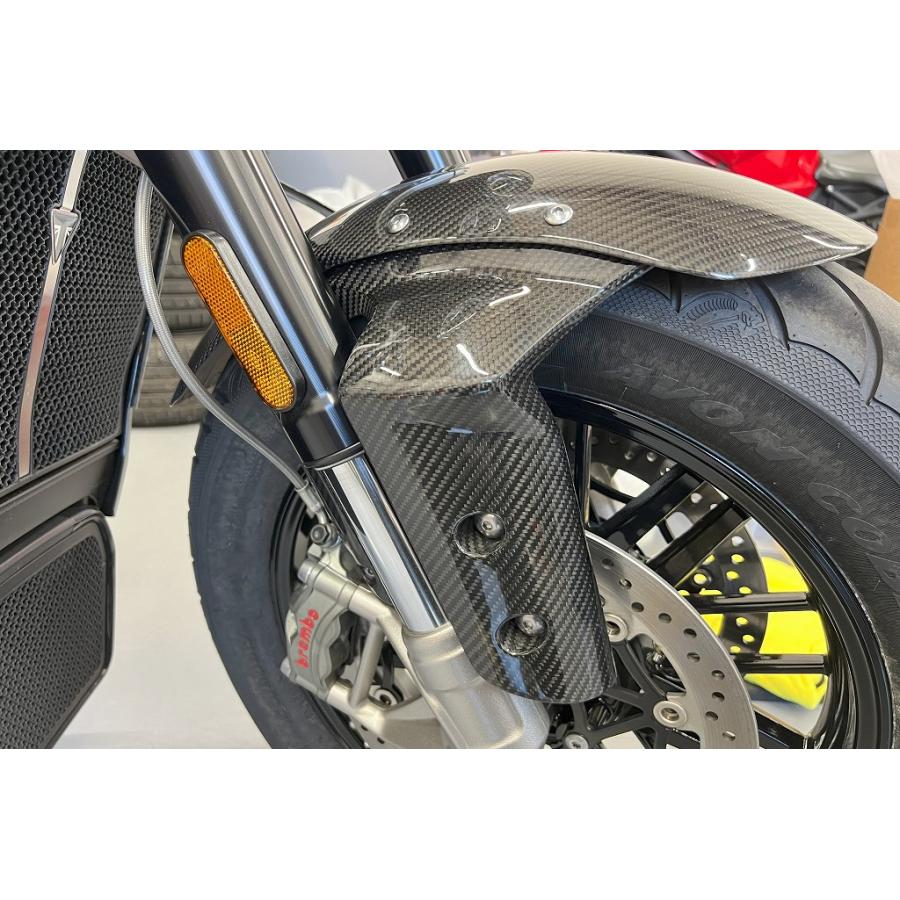 SPEEDRA（スピードラ） フロントフェンダー 平織り艶あり ctr0303pg