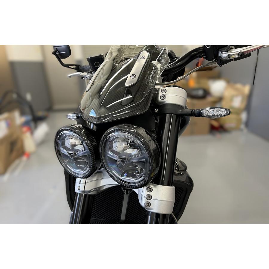 しまさん専用 SPEEDRA（スピードラ） ヘッドライトカバー フォージドカーボン(艶消し