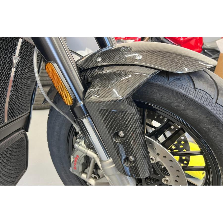 SPEEDRA スピードラ フロントフェンダーブラケット 平織り艶あり