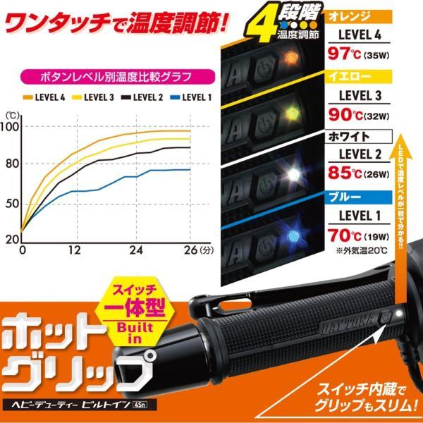 DAYTONA（バイク用品） ホットグリップ グリップヒーター ヘビー