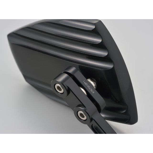 デイトナ 左右アダプタ付 バーエンドミラー HIGHSIDER DAYTONA（デイトナ） 在庫有り HIGHSIDER バーエンドミラー ウェーブ