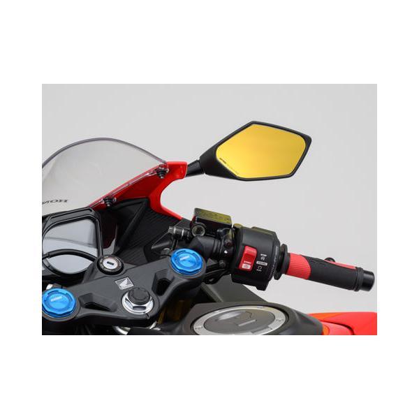 DAYTONA（デイトナ） 在庫有り ハイビジミラー バイク用 ミラー 貼リ付