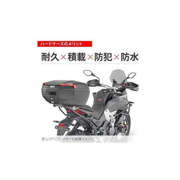 GIVI（ジビ） E46NTD TECH モノロックケース TECH未塗装ブラック