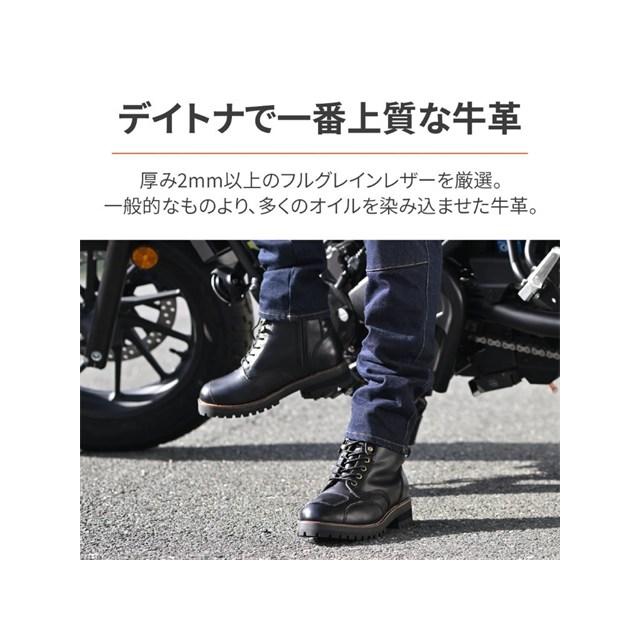 DAYTONA（デイトナ） 在庫有り ダービーライドブーツ 本革 牛革(フル