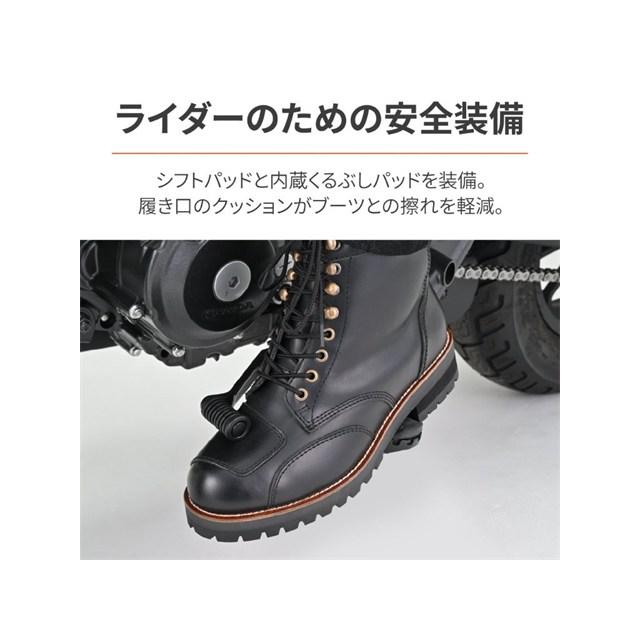 DAYTONA（デイトナ） 在庫有り ダービーライドブーツ 本革 牛革(フル