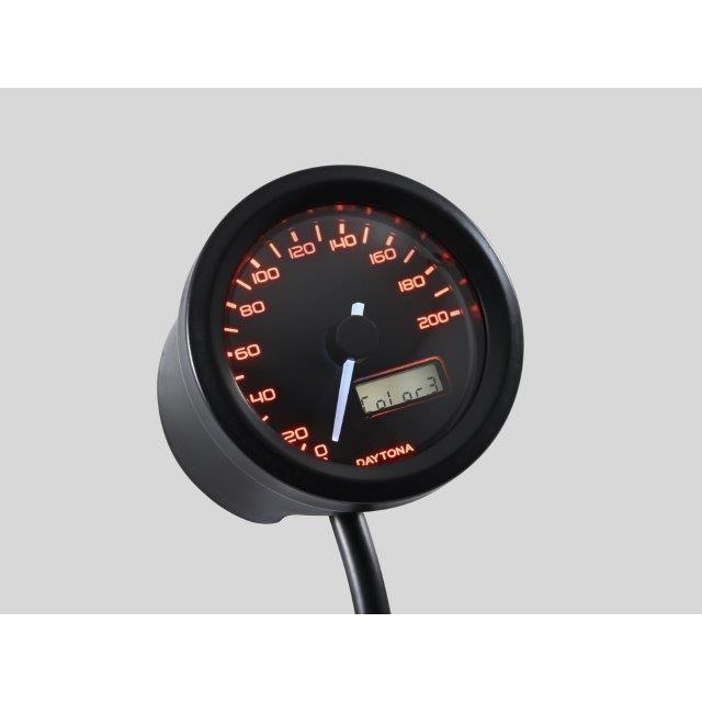 専用 DAYTONA VELONA(ヴェローナ) 電気式スピードメーター Φ48 200km/h