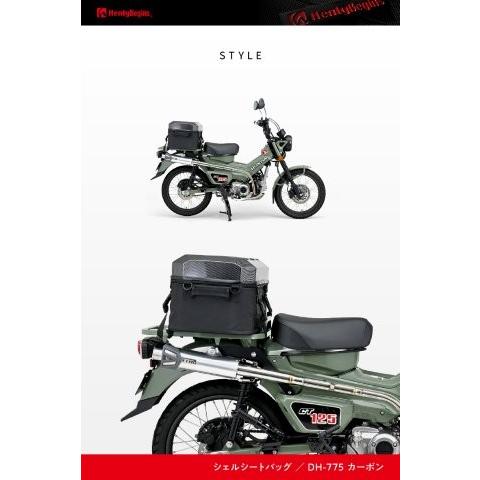 DAYTONA（デイトナ） ヘンリービギンズ バイク用 シートバッグ シェル