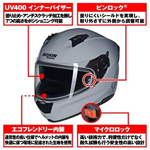Amazon NOLAN ノーラン バイク ヘルメット フルフェイス N60-6 ソリッド フラットブラック 10 Lサイズ 59-60cm 30659 フルフェイス 車 バイク DAYTONA デイトナ NOLAN ノーラン ヘルメット フルフェイス N60-6 CLASSICO GRAY 303 Mサイズ 57-58cm 60146