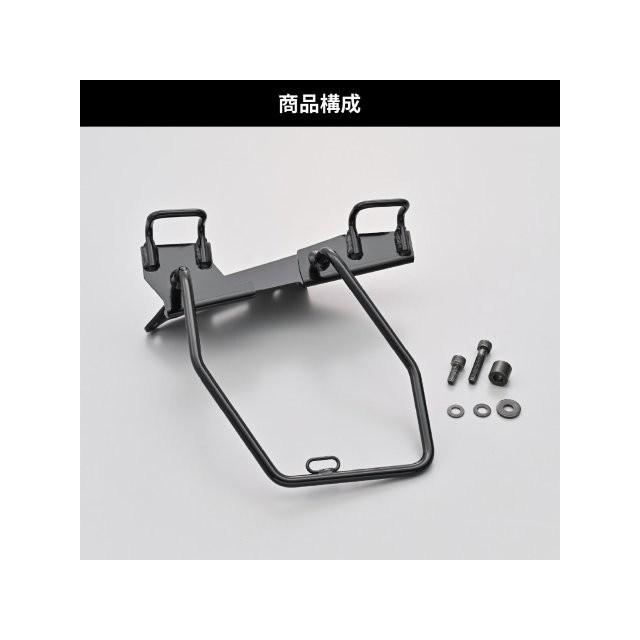在庫有り DAYTONA デイトナ バイク用 サイドバッグサポート W230/メグロS1(25) 左側専用 サドルバッグサポート 61047の画像