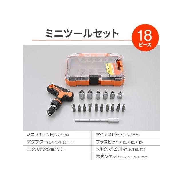 DAYTONA（デイトナ） 在庫有り 工具セット コンパクト T型ラチェット