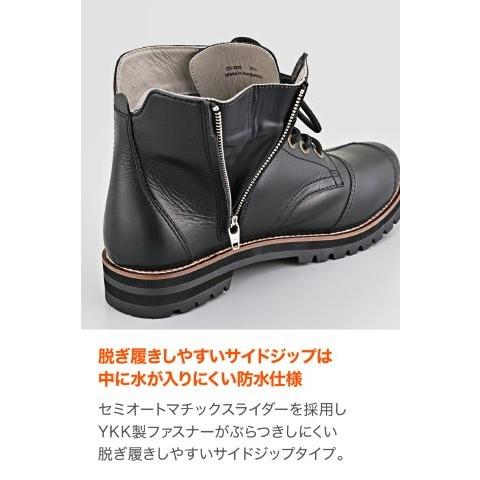 DAYTONA（デイトナ） 26.5cm 防水 ブラック ライディングブーツ メンズ