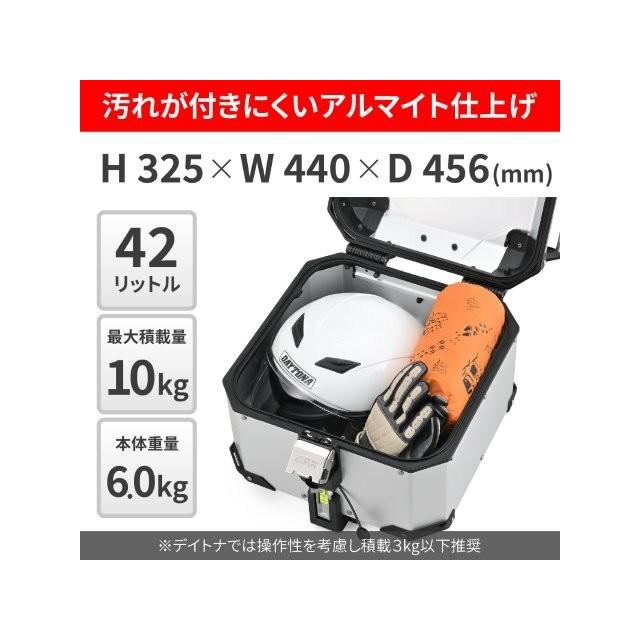 DAYTONA（デイトナ） 在庫有り GIVI(ジビ) リアボックス モノキー 42L