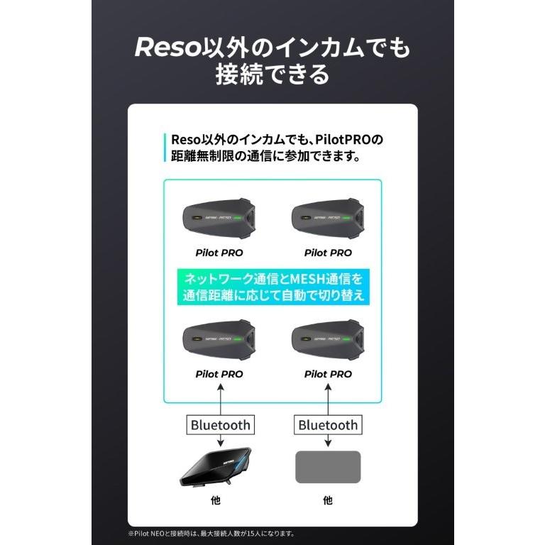 DAYTONA（デイトナ） 在庫有り RESO レソ バイク インカム 30人通話