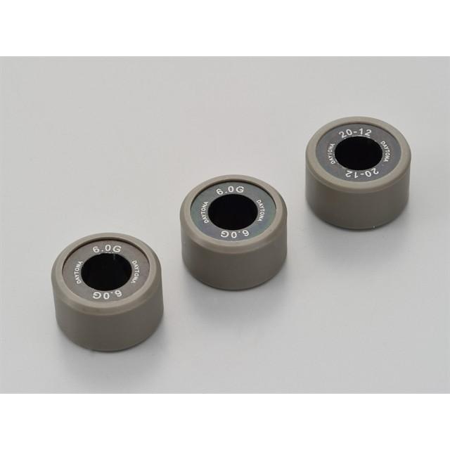 DAYTONA（デイトナ） 在庫有り DWRウエイトローラー3個セット Φ20×12mm