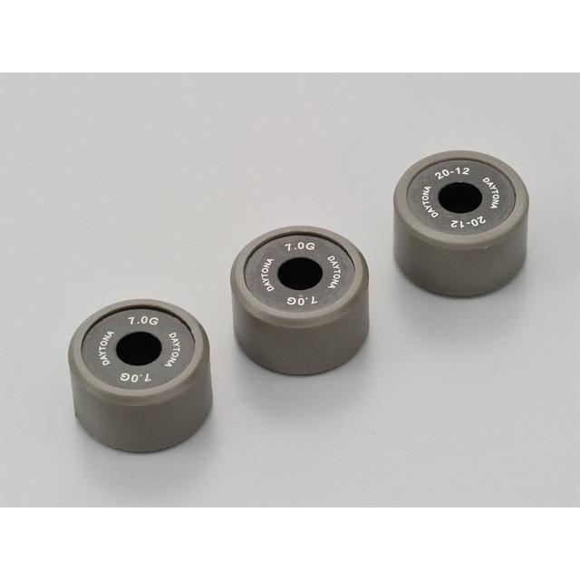 DAYTONA（デイトナ） 在庫有り DWRウエイトローラー3個セット Φ20×12mm