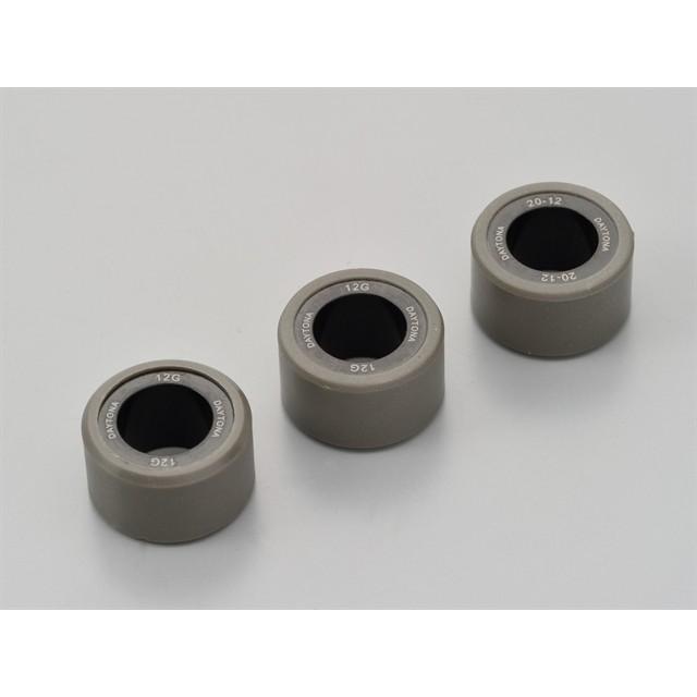DAYTONA（デイトナ） 在庫有り DWRウエイトローラー3個セット Φ20×12mm