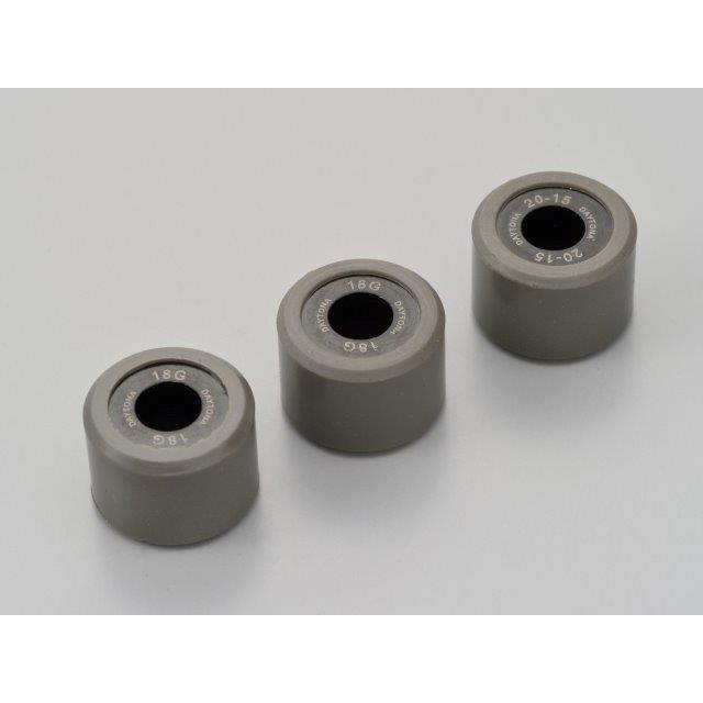 DAYTONA（デイトナ） 在庫有り DWRウエイトローラー3個セット Φ20×1mm