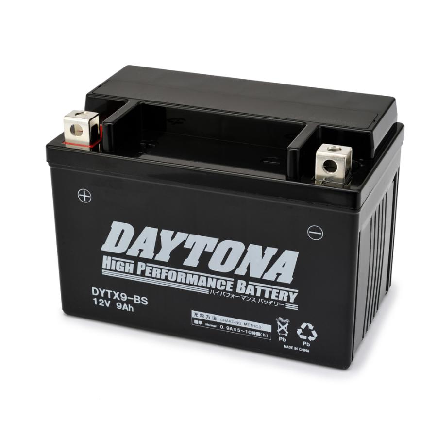 DAYTONA（デイトナ） 在庫有り ハイパフォーマンスバッテリー DYTX9-BS