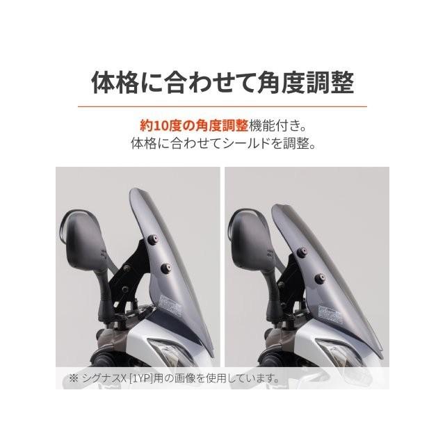 ask出品 DAYTONA（デイトナ） バイク用 カウルスクリーン ウインドシールドSS