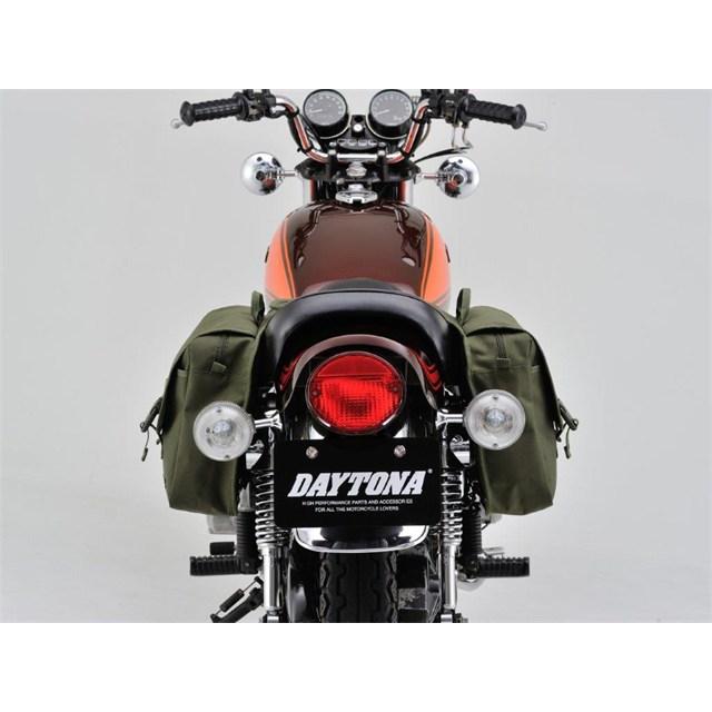 在庫有り DAYTONA デイトナ DHS-11 振り分けサドルバッグ 20L 99703の画像
