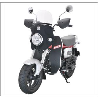 旭風防 af アフ 風防（コーデュラ1000ブラック） ダックス125 (8BJ