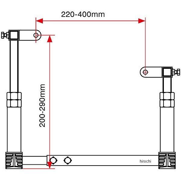 ユニット UNIT エンジンスタンド タイプA シングル用 315mmx353mmx205mm 黒 UN-E7120 |  | 02
