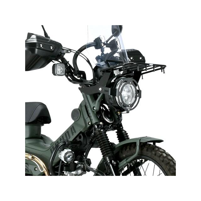 在庫有り ZETA ジータ ヘッドライトガード Monkey125 ZE52-4200の画像