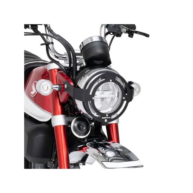 在庫有り ZETA ジータ ヘッドライトガード Monkey125 ZE52-4200の画像
