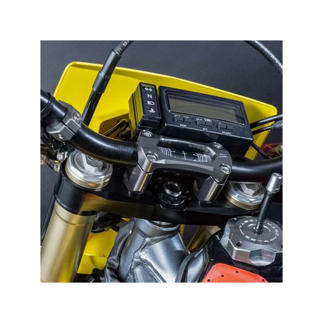 ZETA 在庫有り ジータ バークランプ H COMP CRF125F'14-,CRF110F Red