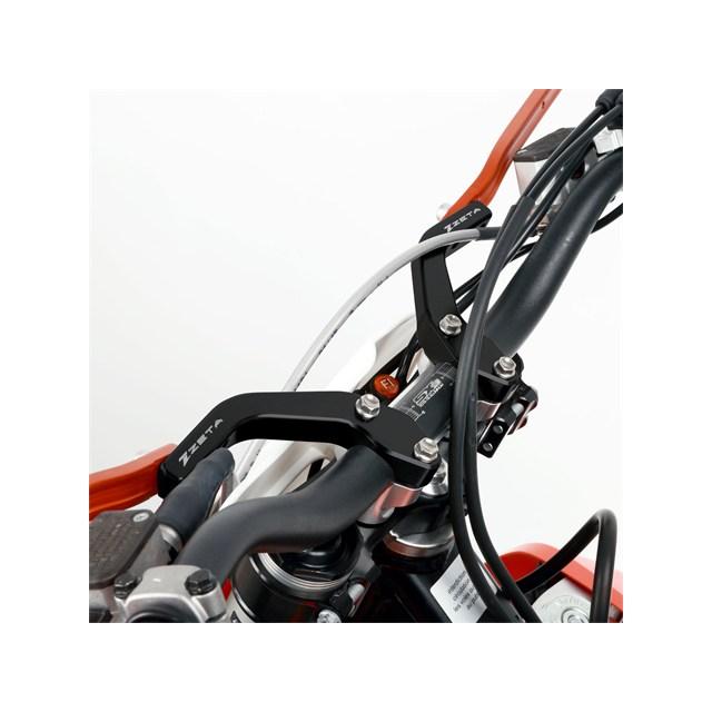 在庫有り ZETA ジータ アーマーガードパーツ CNC リジットマウント KTM Black ZE71-1830の画像