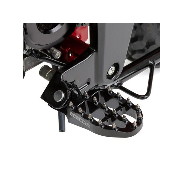 ZETA 在庫有り ジータ アルミフットペグ BLK Monkey125 ZE93-1100