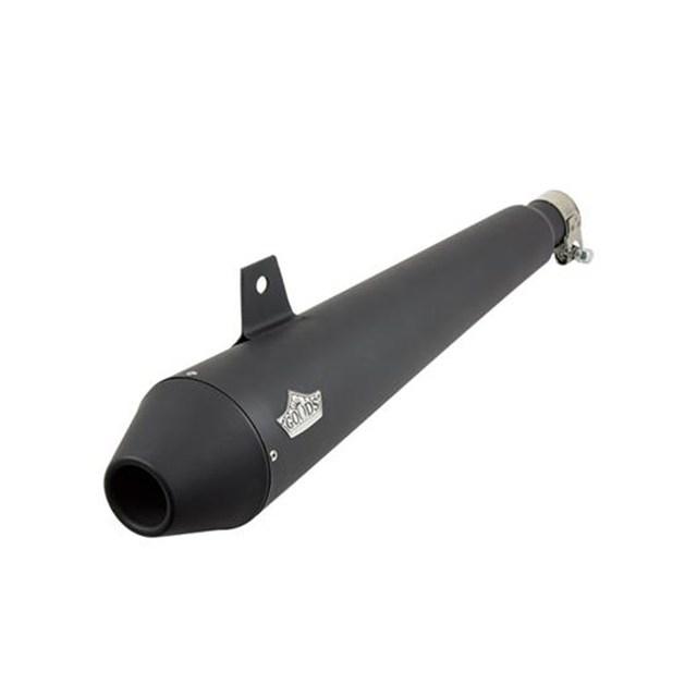 GOODS グッツ TAPERED CONE スリップオンマフラーブラック グラス 
