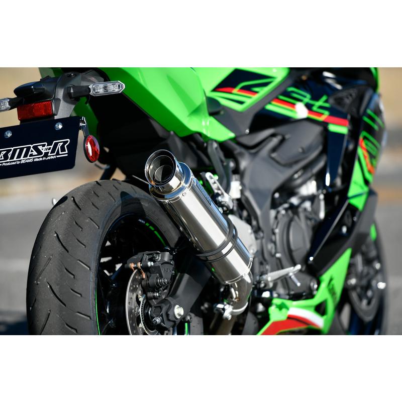 カワサキ ZX-4RR / ZX-4R SE '23~ 8BL-ZX400P BEAMS マフラー R-EVO２ スリップオン ステンレスサイレンサー 政府認証 ビームス G435-54-P3J｜moto-occ｜06