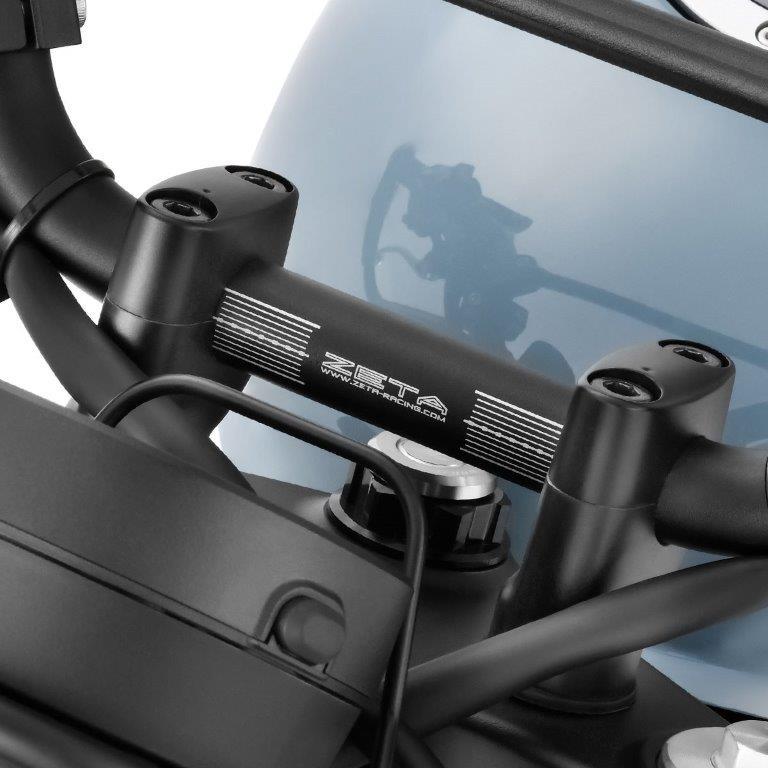 ZETA 在庫有り ジータ COMP バー BLACK スクランブラー CL250/500 '23